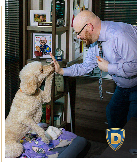 nahla high fiving jonathan dichter! 